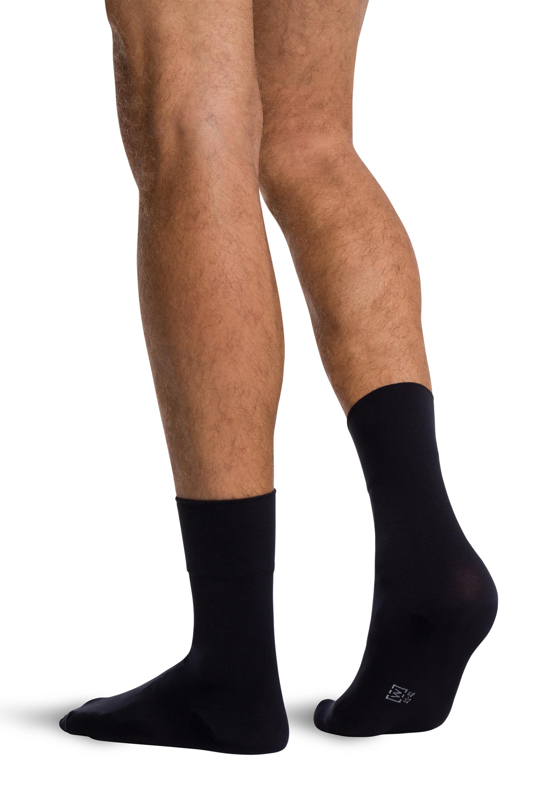 Wolford Cotton Velvet calzini uomo blu 39-40 cotone
