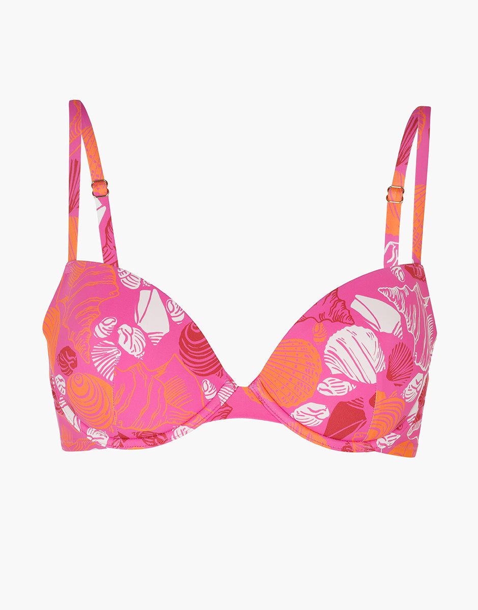 Lovable RCS Recycled Push-Up Costume fucsia conchiglie