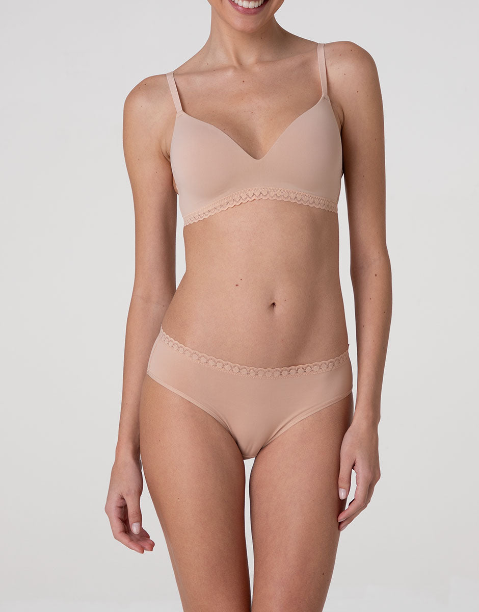 Lovable Value Micro reggiseno cipria microfibra