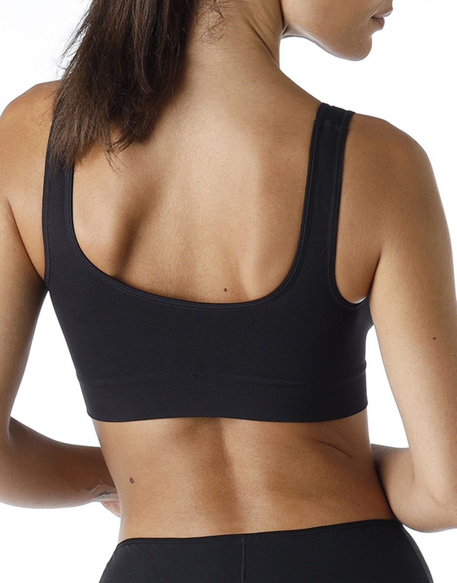 Lovable Active Comfort Yoga brassiere reggiseno sportivo nero senza ferretto