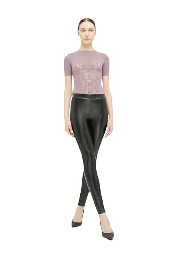 Wolford Estella leggings similpelle coprente 34W