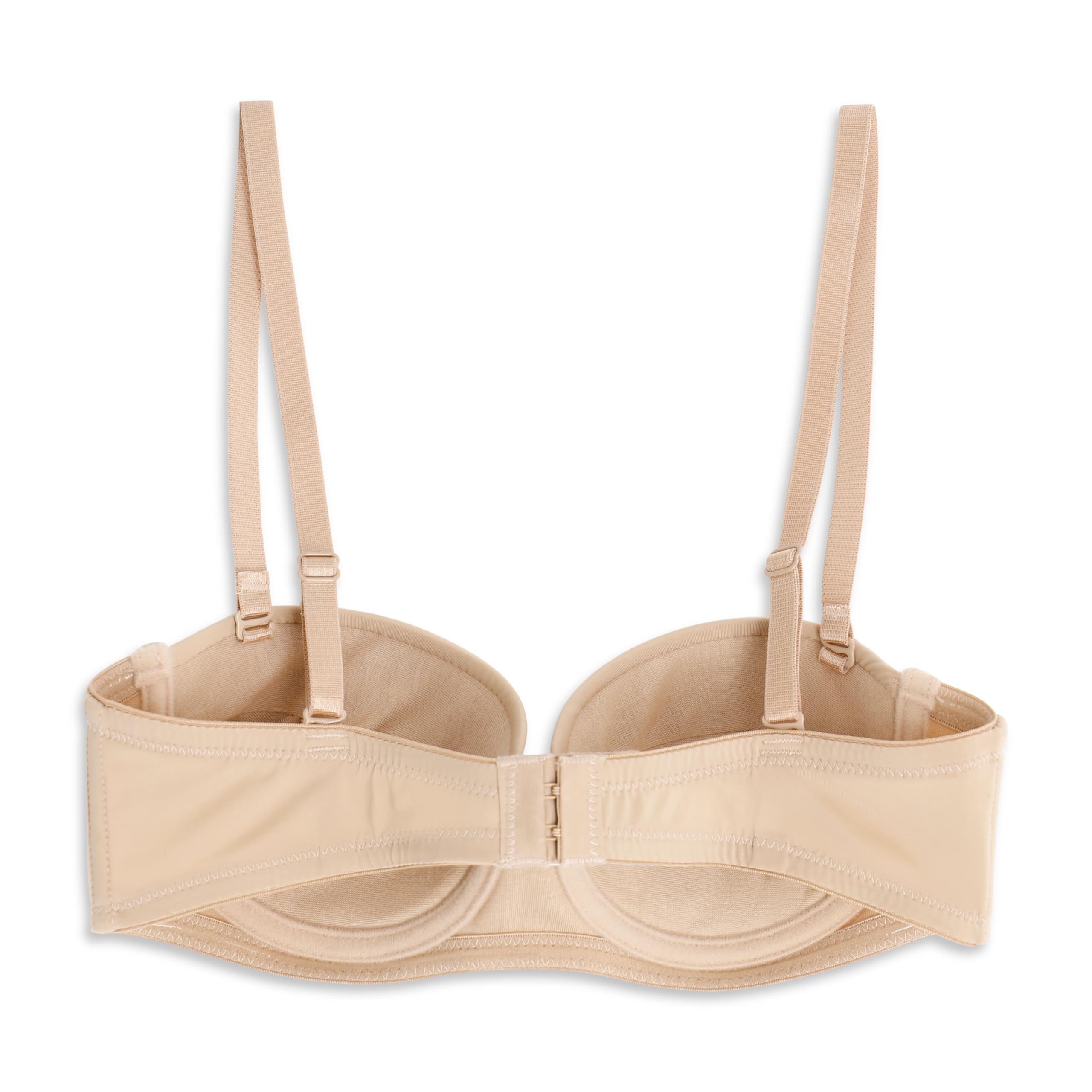 Cotonella Miriam CD003 reggiseno a fascia beige 3B con ferretto