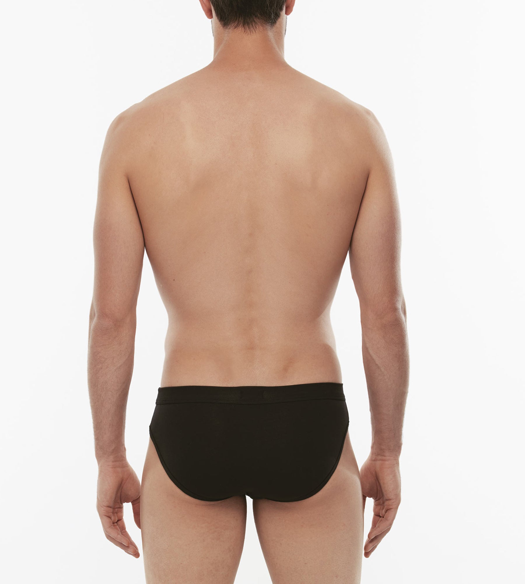 Lovable Man Cotton Stretch slip mini nero cotone