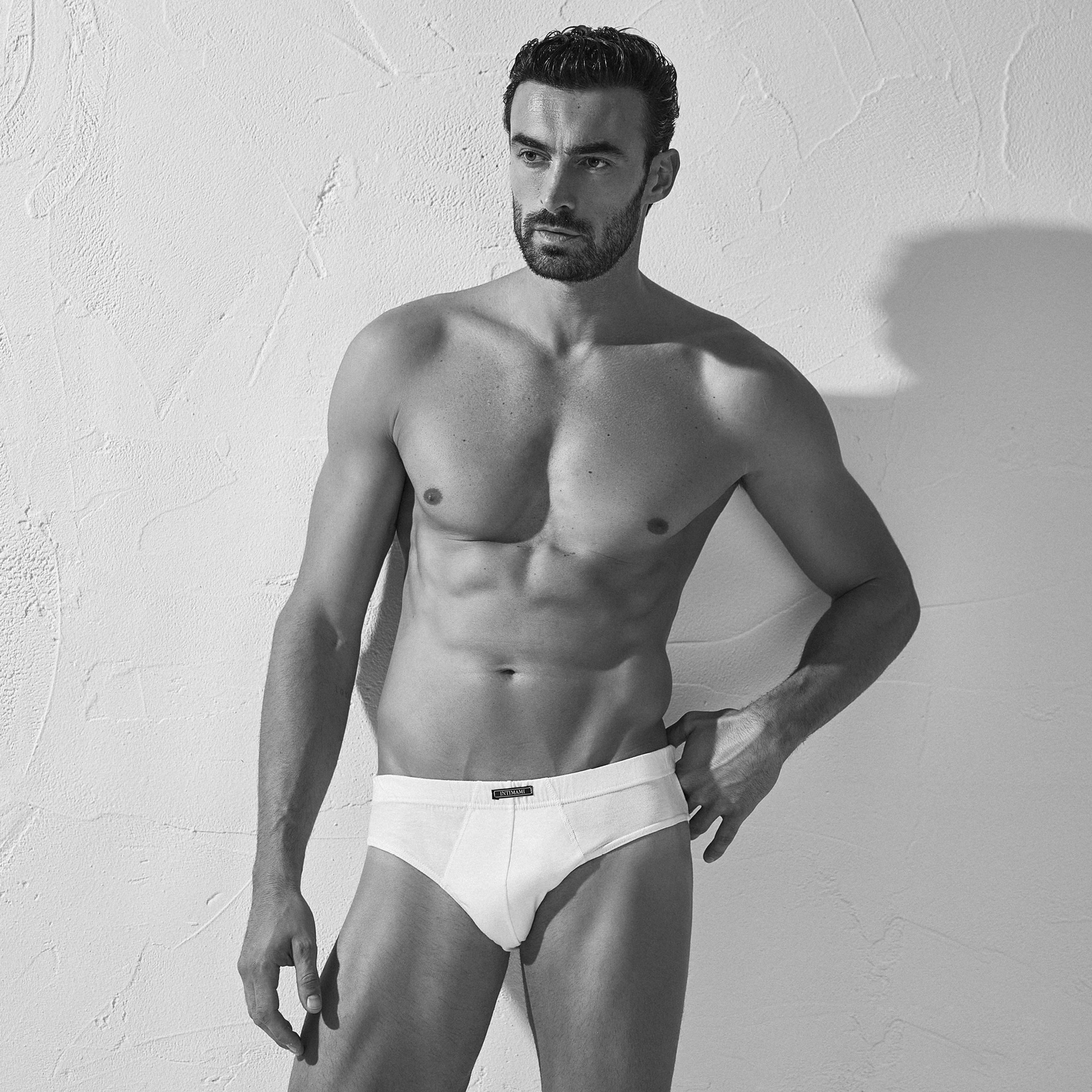 INTIMAMI Slip uomo cotone bielastico 3 pezzi