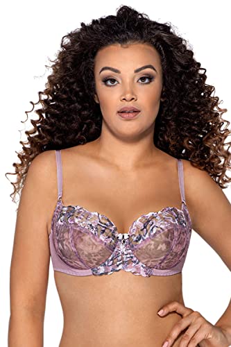 Ava Zoe 1986 reggiseno non imbottito rosa in rete