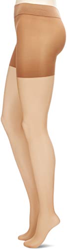 Wolford collant velati 10 den modellanti beige