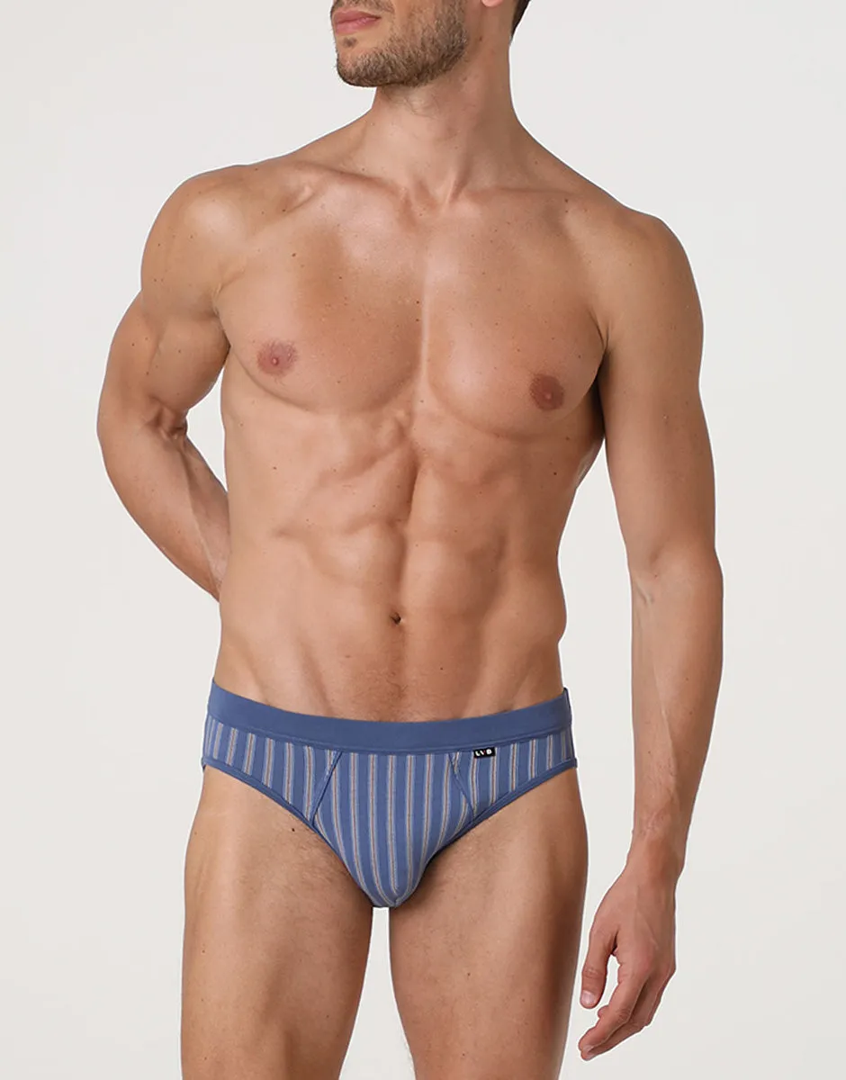 Lovable Man Casual Stretch Cotton slip avio righe cotone