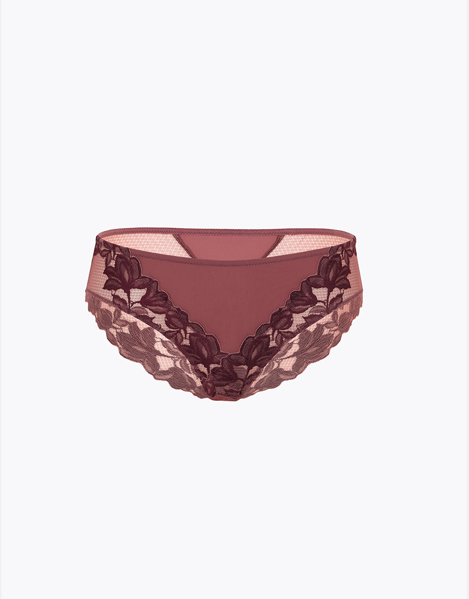 Lovable Elegant Muse Slip Pizzo Rosso Amaranto