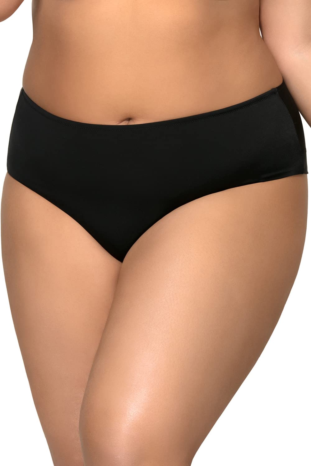 AVA SF-13/4 slip bikini vita alta nero