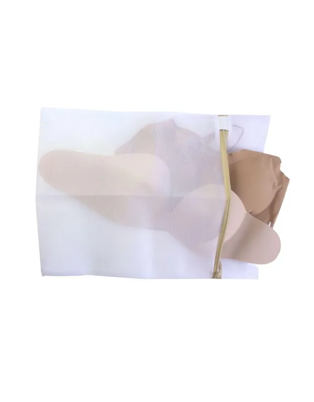 Bye Bra sacchetto bucato lingerie trasparente taglia unica