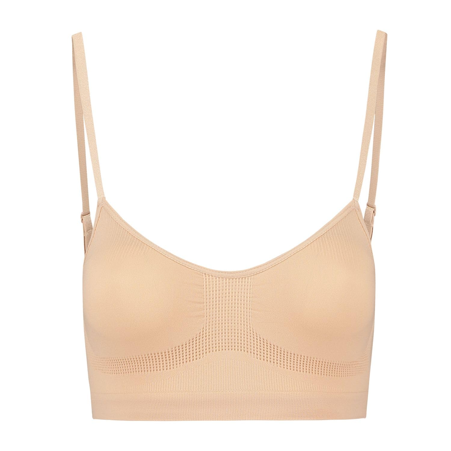 Bye Bra 1130 Sports reggiseno beige L senza cuciture