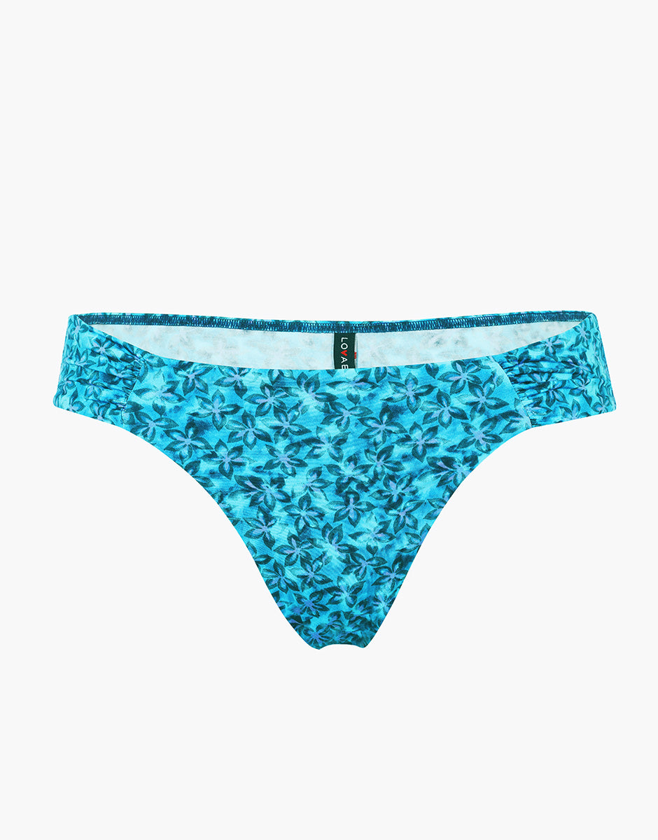 Lovable Shiny Micro Slip Costume Fiori Multicolor