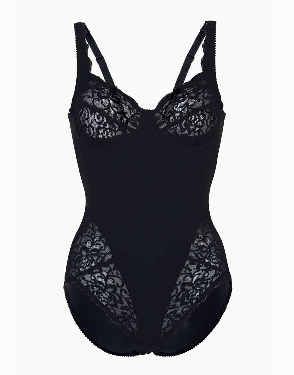 Lovable Lov'ring body contenitivo nero in pizzo