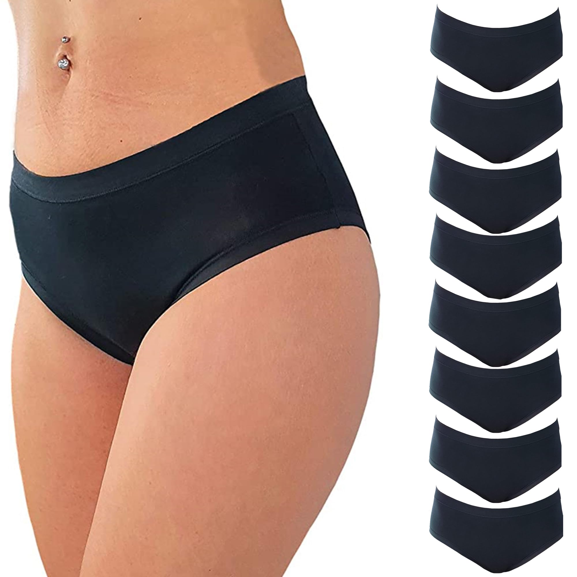 Cotonella 3363 slip midi cotone 3 pezzi comfort
