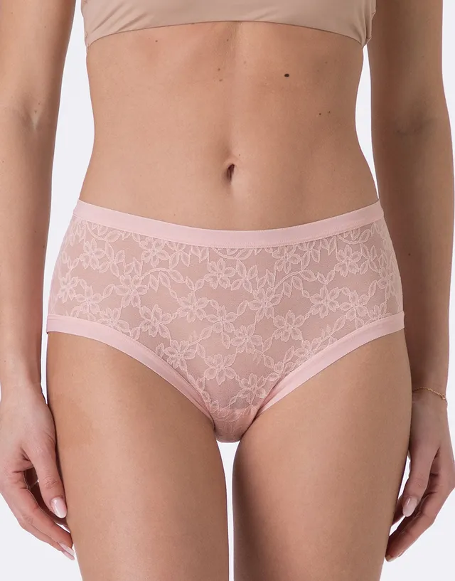 Lovable Lovely Lace Slip Alto Pizzo Rosa Blush