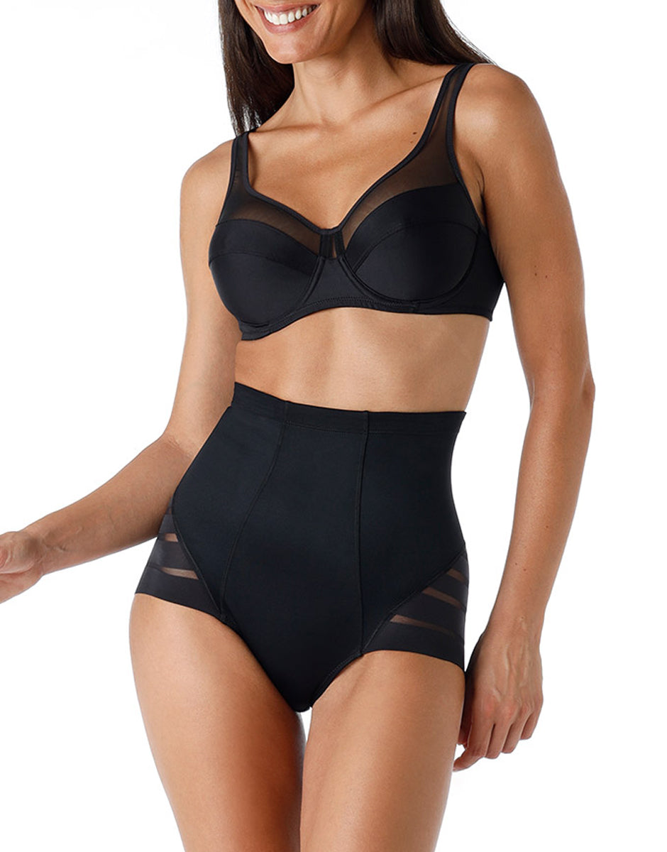 Lovable Fancy Shaping guaina vita alta nero modellante