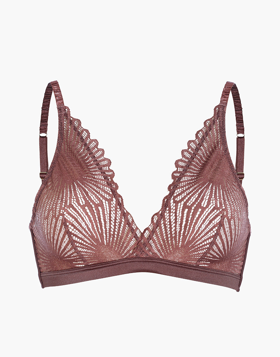 Lovable Blowball Lacy Micro Reggiseno Triangolo Nocciola