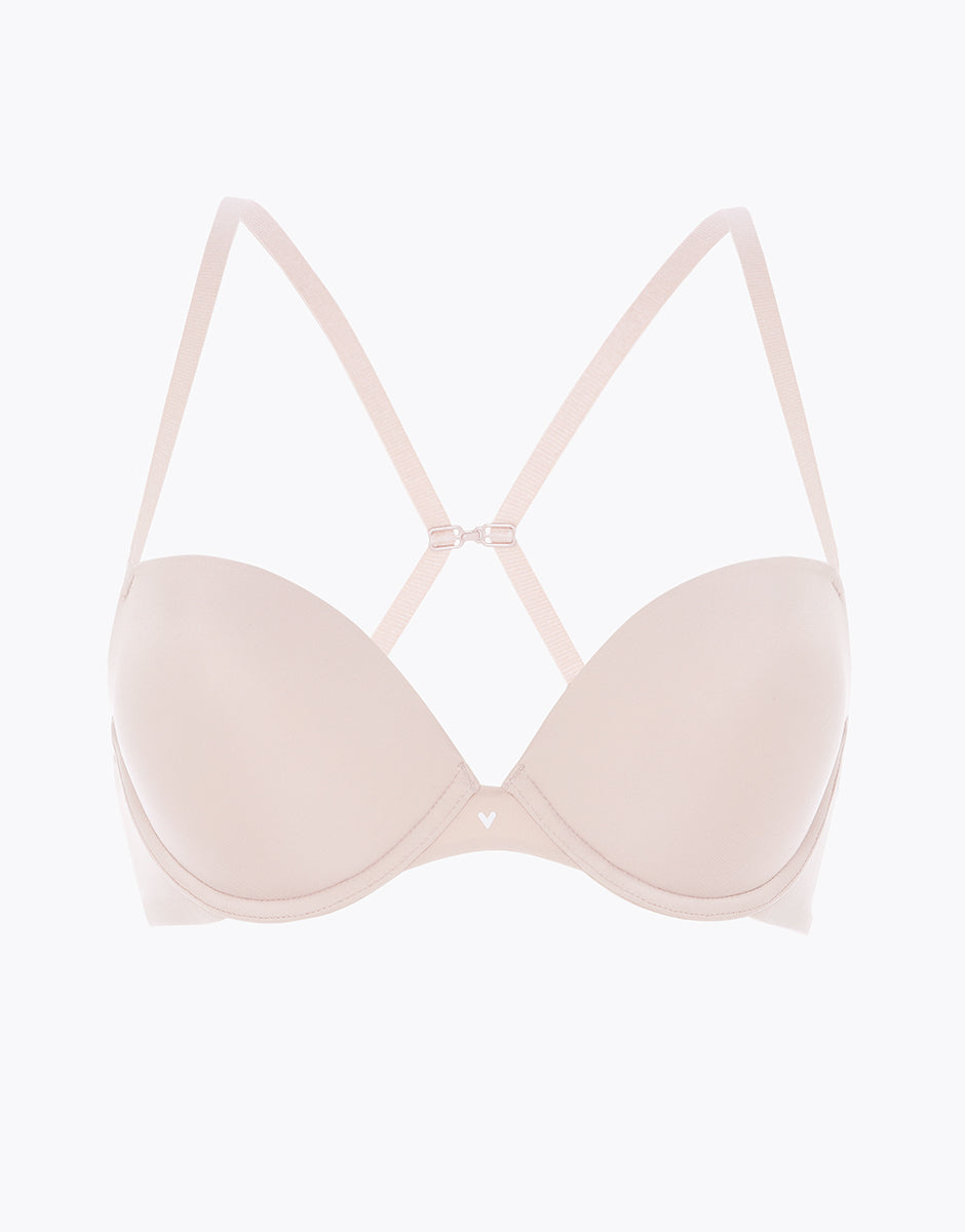 Lovable Invisible Secret reggiseno push-up skin con ferretto