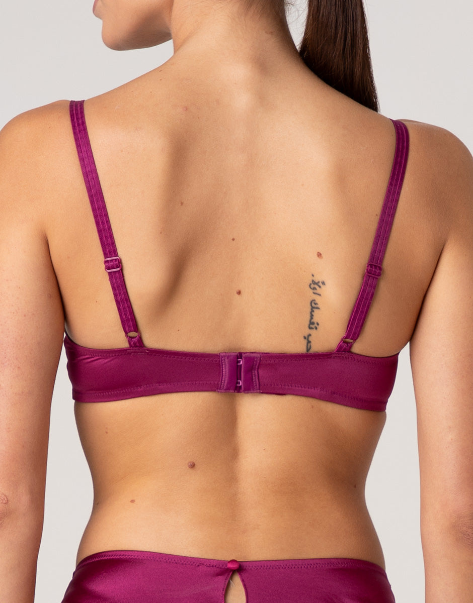 Lovable Chic Micro reggiseno imbottito lampone viola