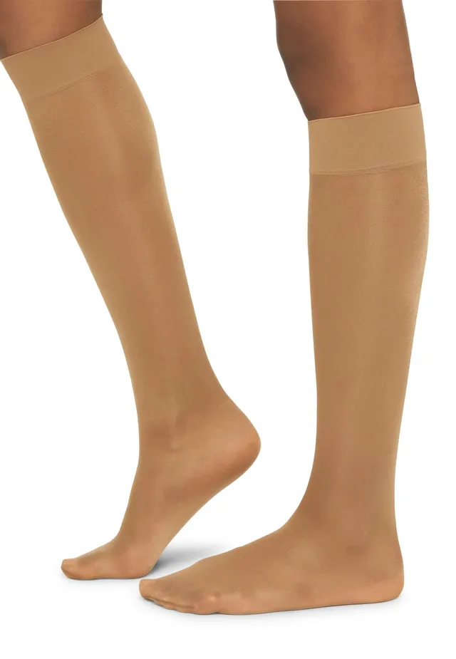 Wolford Satin Touch 20 Gambaletti Caramel Taglia S