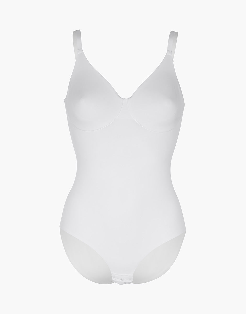 Lovable Invisible Essence body con ferretto bianco microfibra