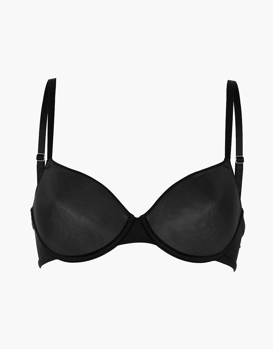 Lovable Invisible Breeze reggiseno ferretto spacer nero traspirante