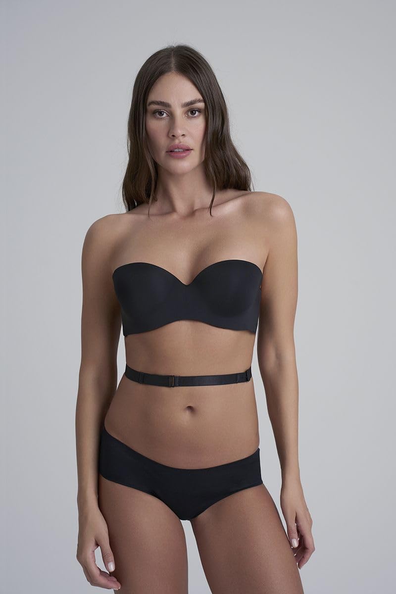 Bye Bra spalline schiena bassa 3 ganci 10 cm 3 pezzi