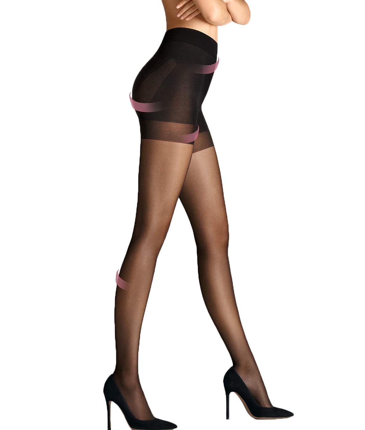 Wolford collant push-up modellante nero