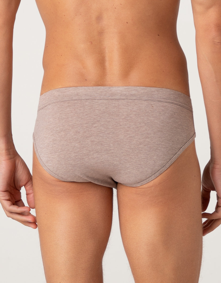 Lovable Man Dynamic Cotton slip uomo beige melange cotone