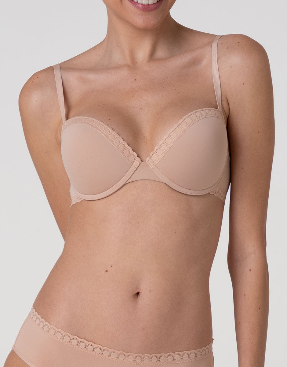 Lovable Value Micro reggiseno con ferretto cipria microfibra