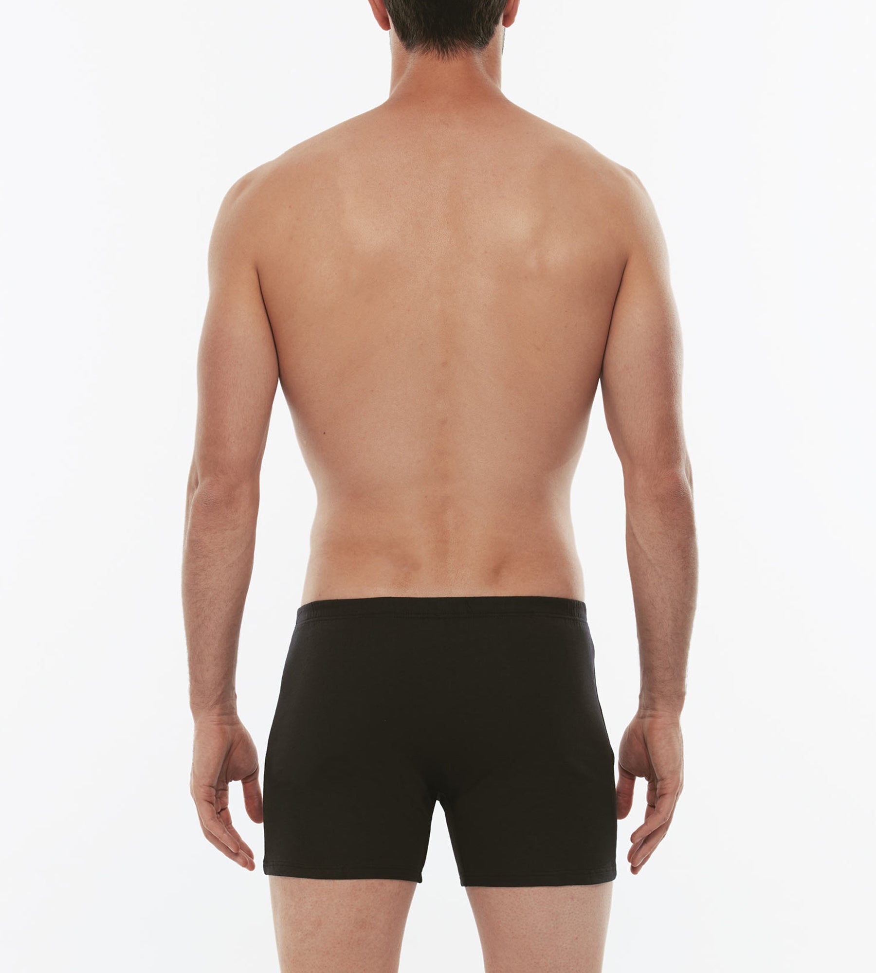 Lovable 100% Pure Cotton boxer parigamba nero 2 pezzi