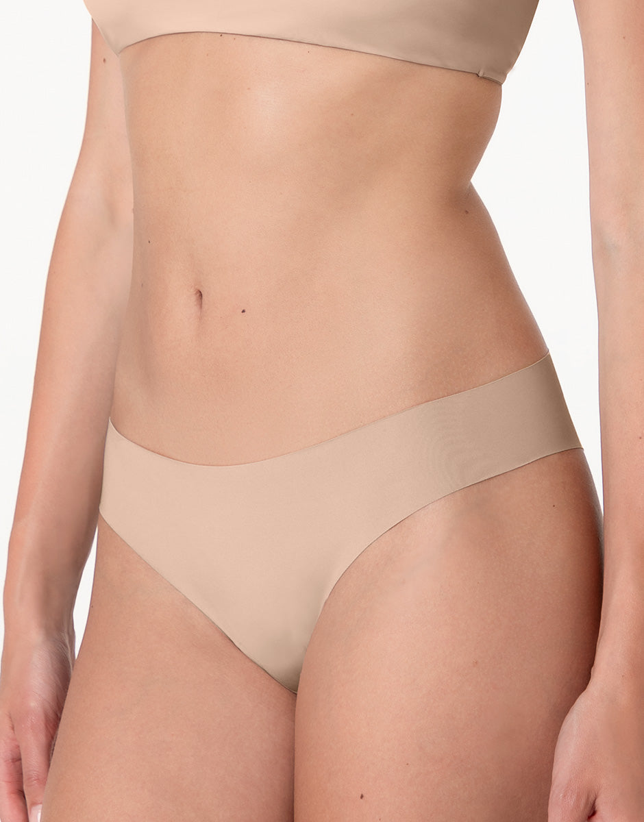 Lovable Second Skin Micro brasiliano microfibra nudo chiaro