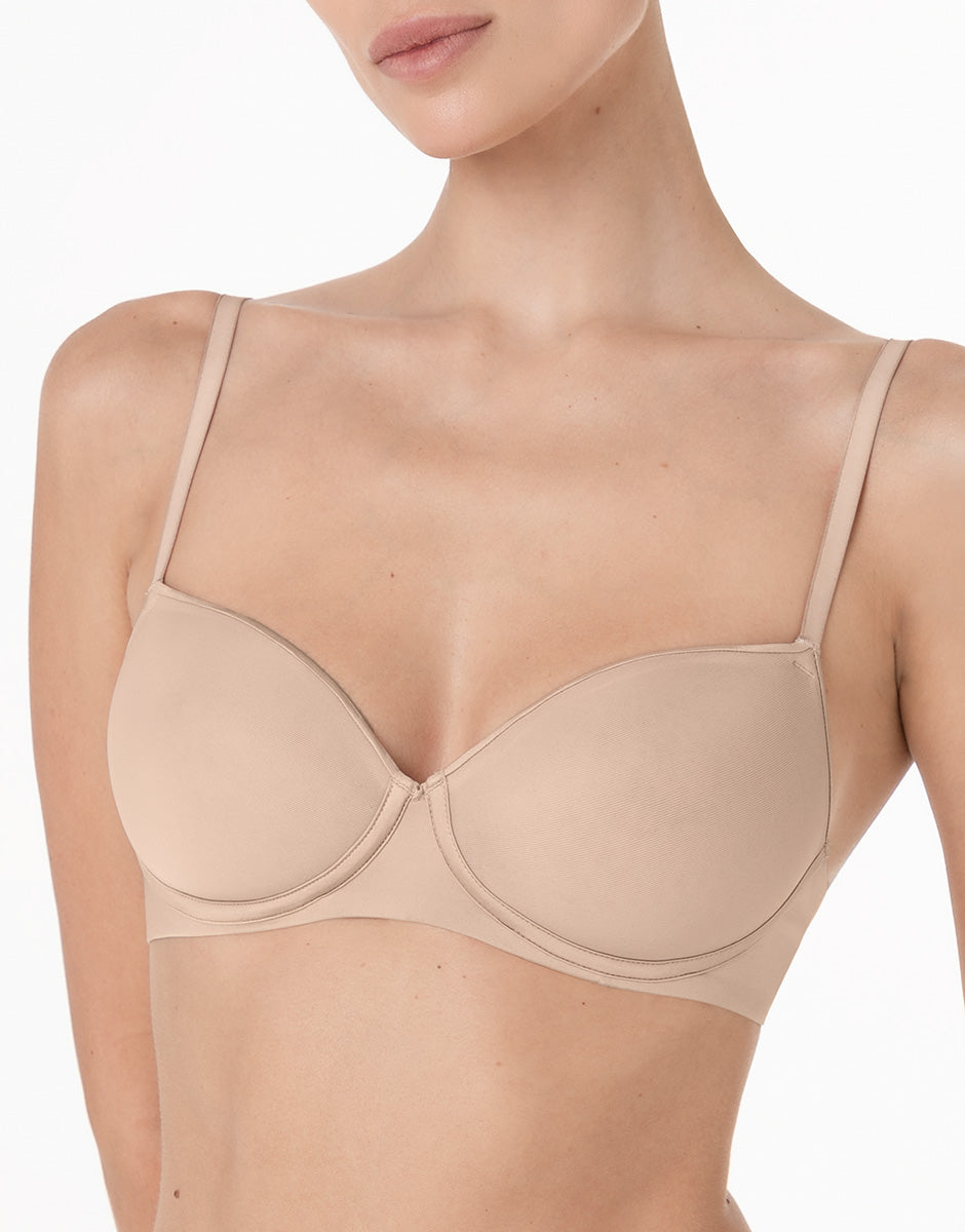 Lovable Invisible Breeze reggiseno senza ferretto nudo chiaro
