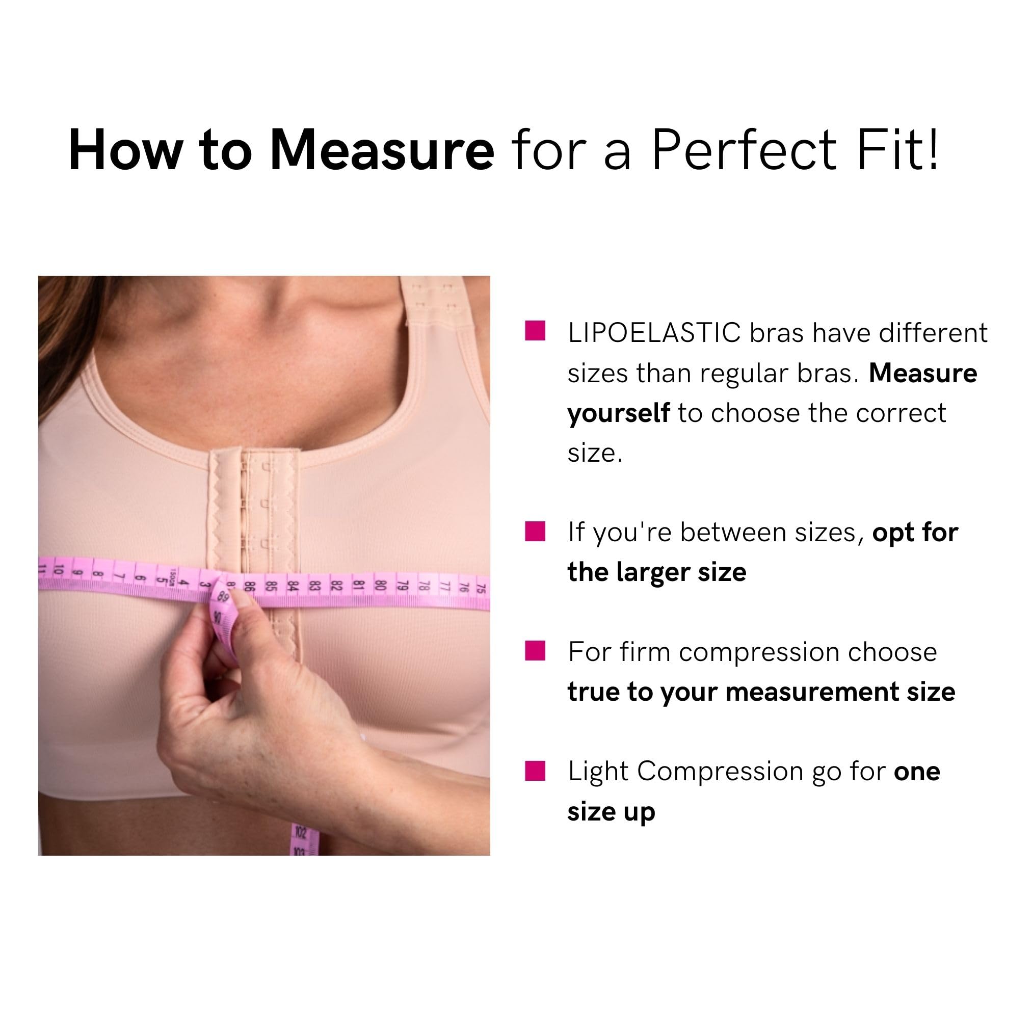 Lipoelastic PI Extra Reggiseno Compressivo Post-Operatorio