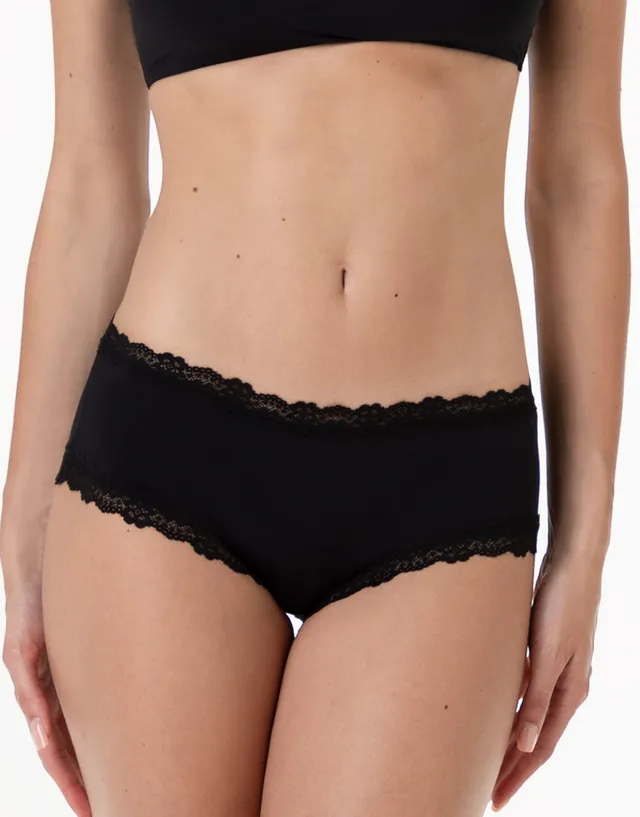 Lovable Lacy Micro culotte microfibra nero pizzo