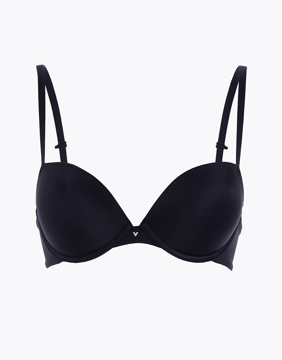 Lovable Invisible Secret reggiseno push-up nero
