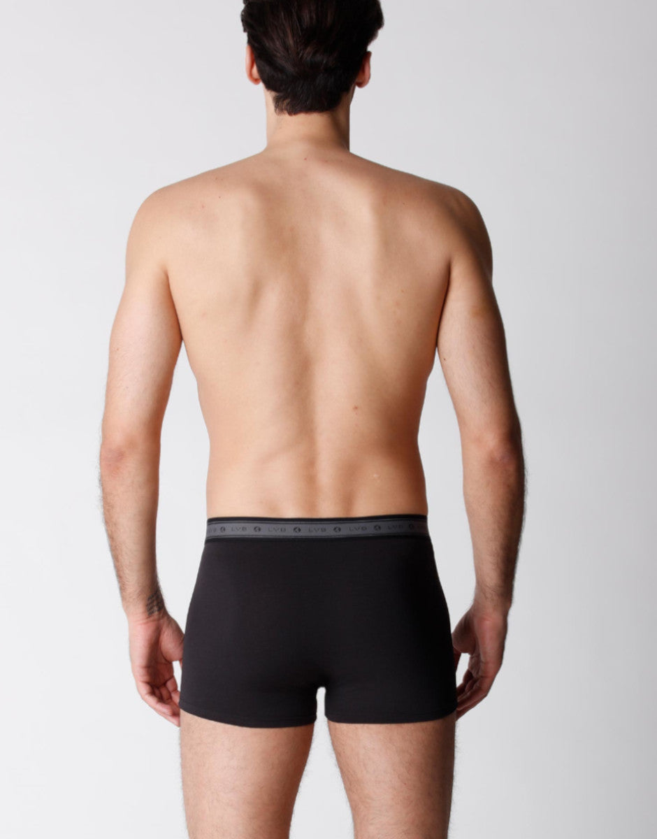 Lovable Man boxer uomo cotone biologico nero x2