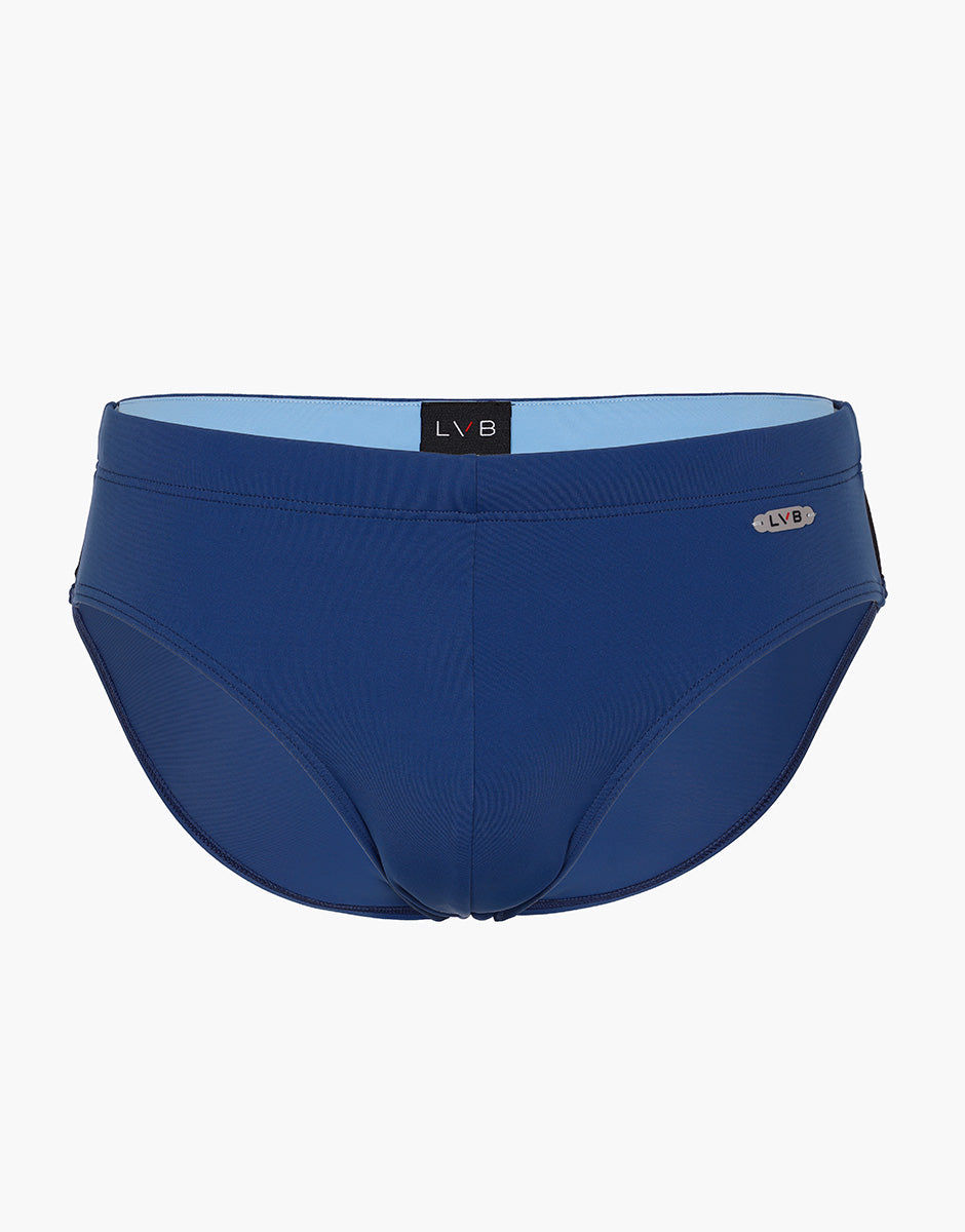Lovable Universal RCS slip mare uomo blu tinta unita