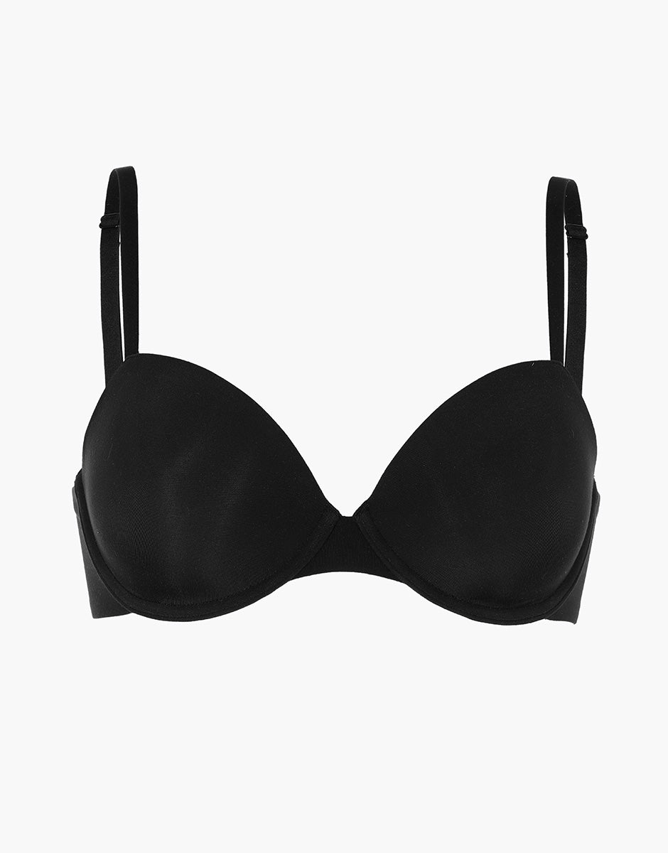 Lovable Invisible Essence reggiseno nero microfibra coppa vera