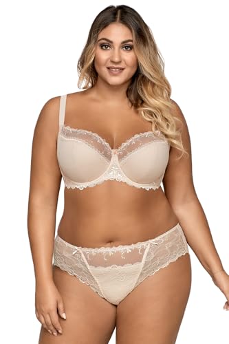 Ava 1030 Liscio reggiseno beige coppe piene semi imbottito 5G