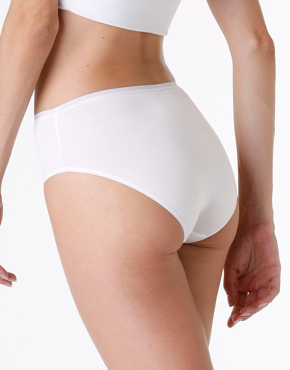 Lovable Lovely Slip midi modal bianco