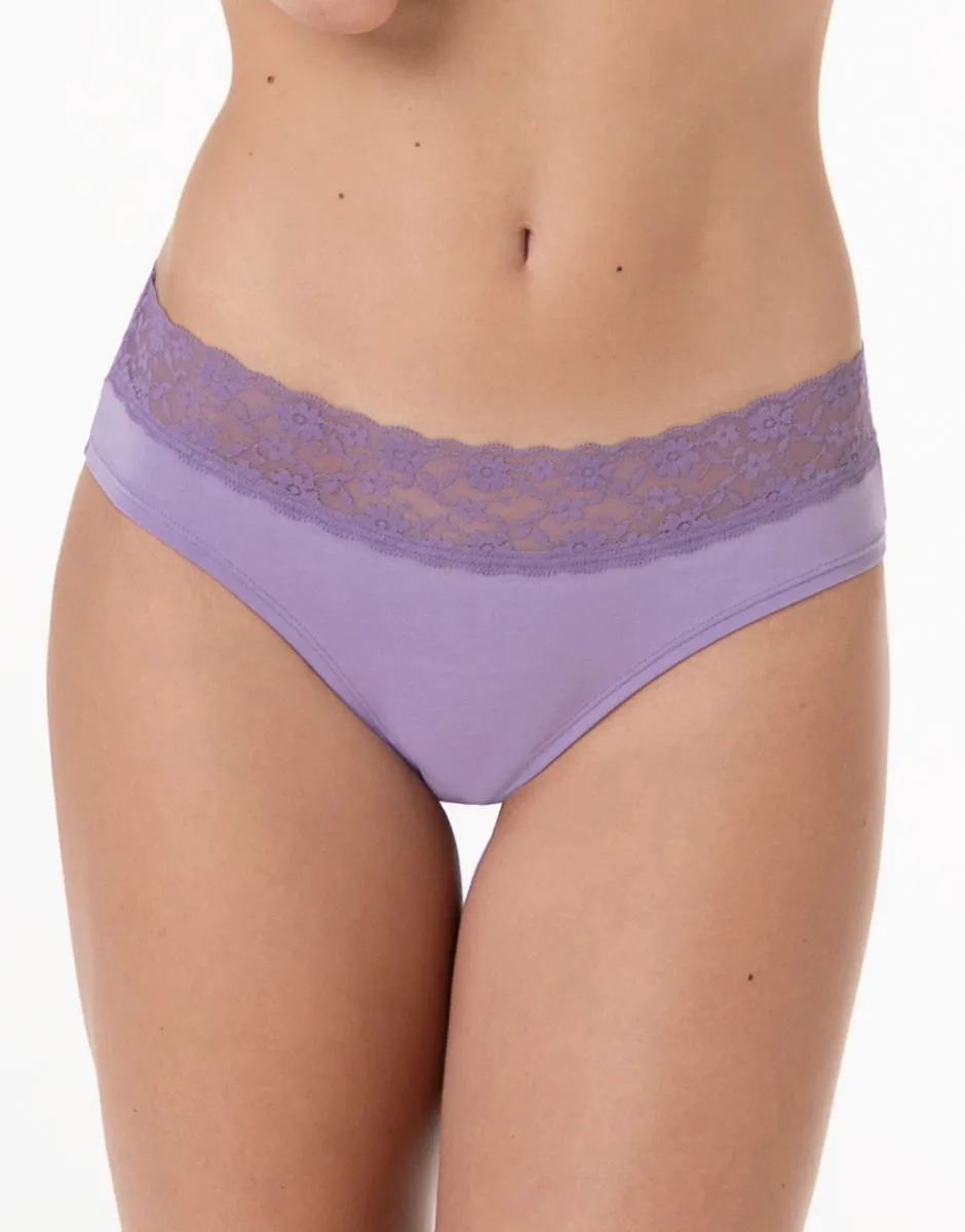 Lovable Table Panties Slip midi violetto