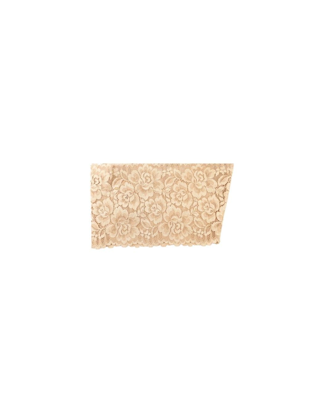 Bye Bra fasce coscia pizzo beige nero anti-sfregamento silicone