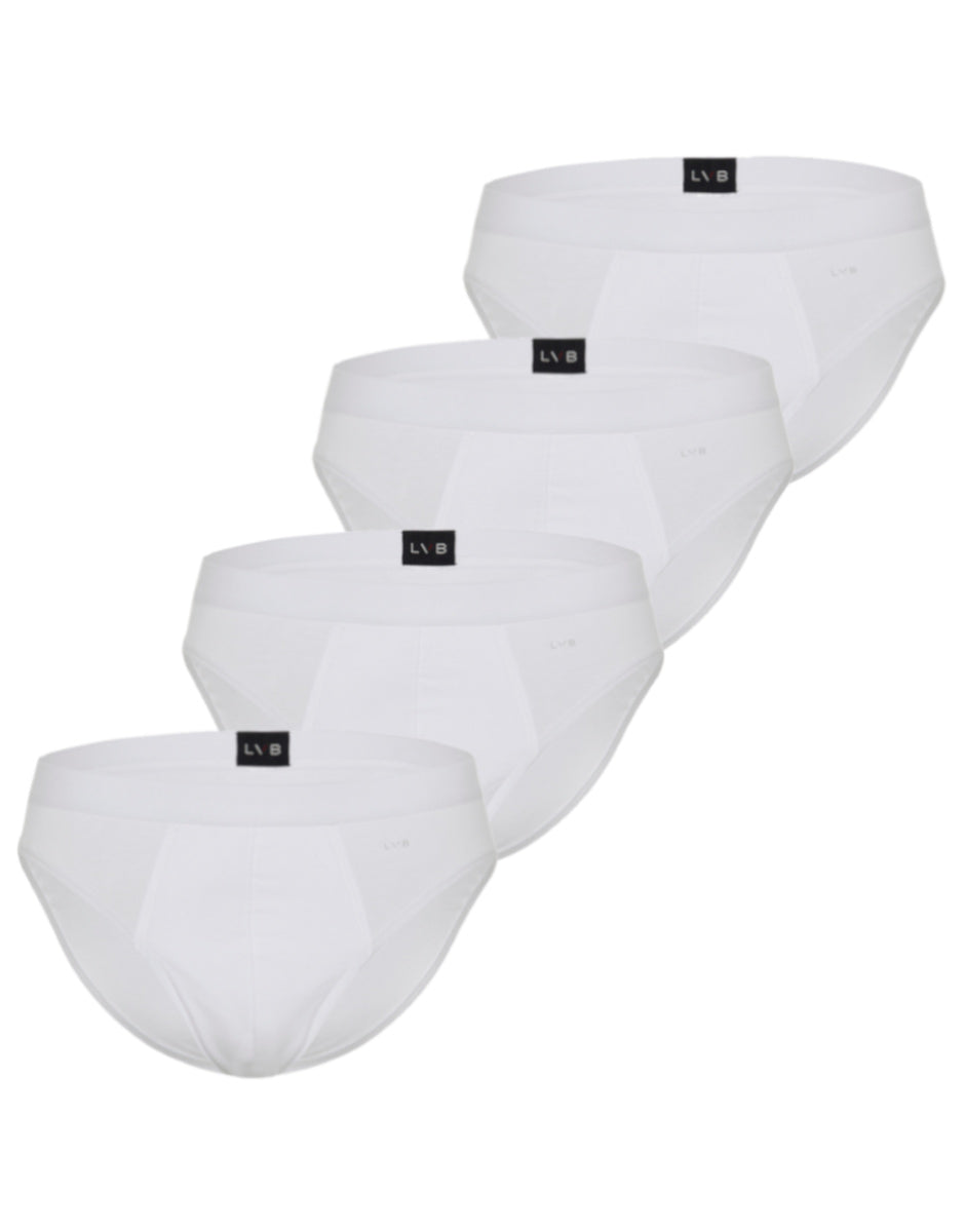 Lovable Man slip cotone bianco confezione 4 pezzi