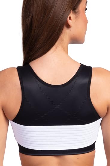 Lipoelastic SI 01 fascia seno post operatoria nero M/L stabilizzante