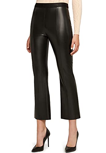 Wolford Jenna pantaloni flare pelle vegana neri