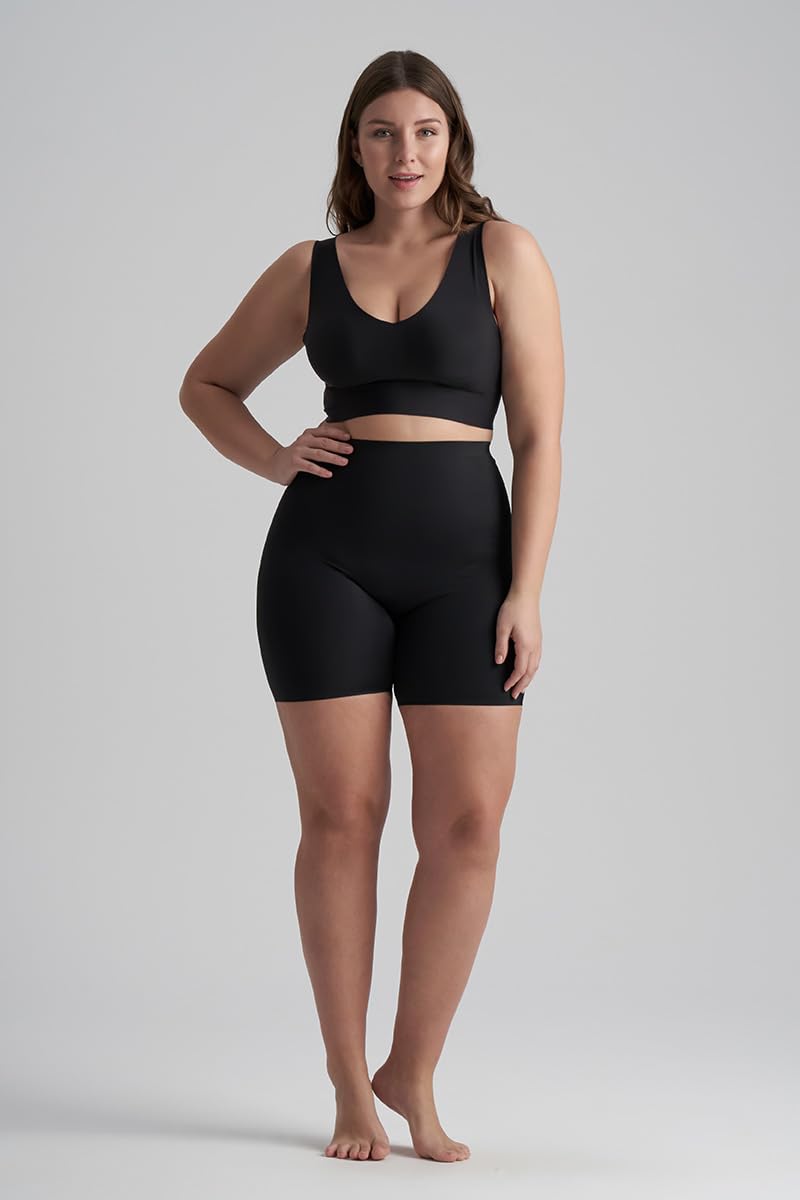 Bye Bra scollo a V reggiseno invisibile senza cuciture beige