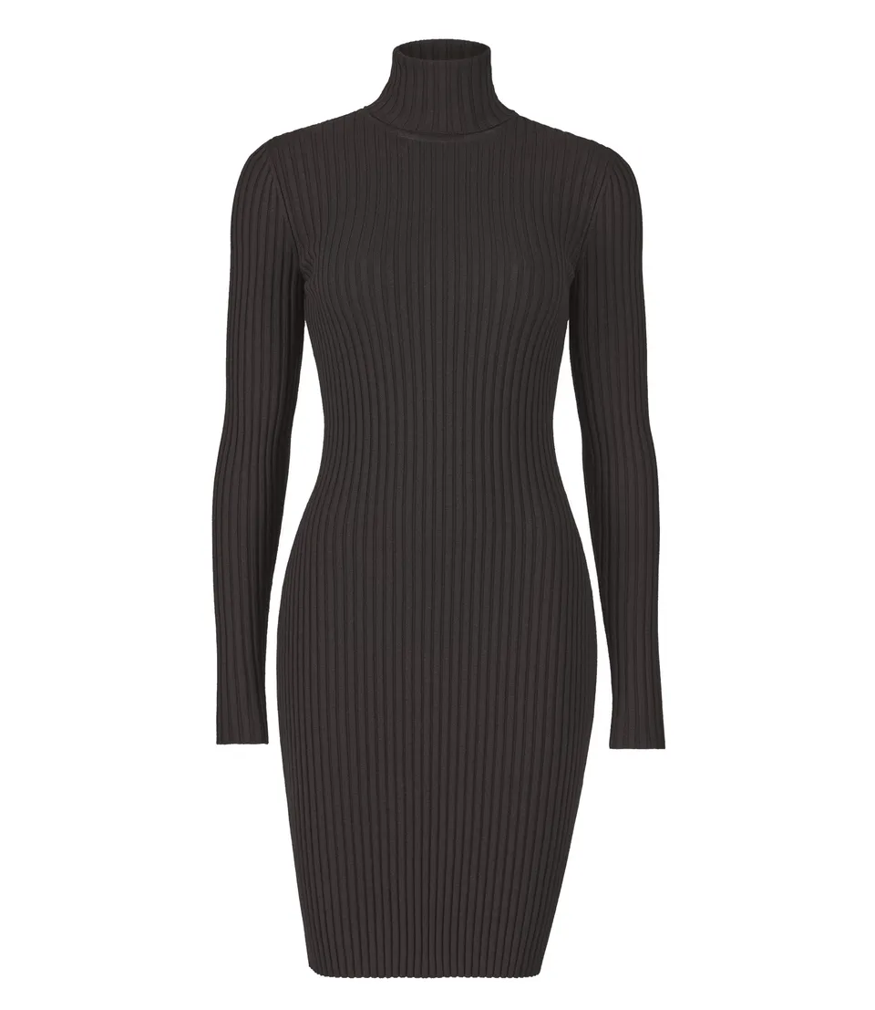 Wolford Merino Rib Dress vestito lana merino