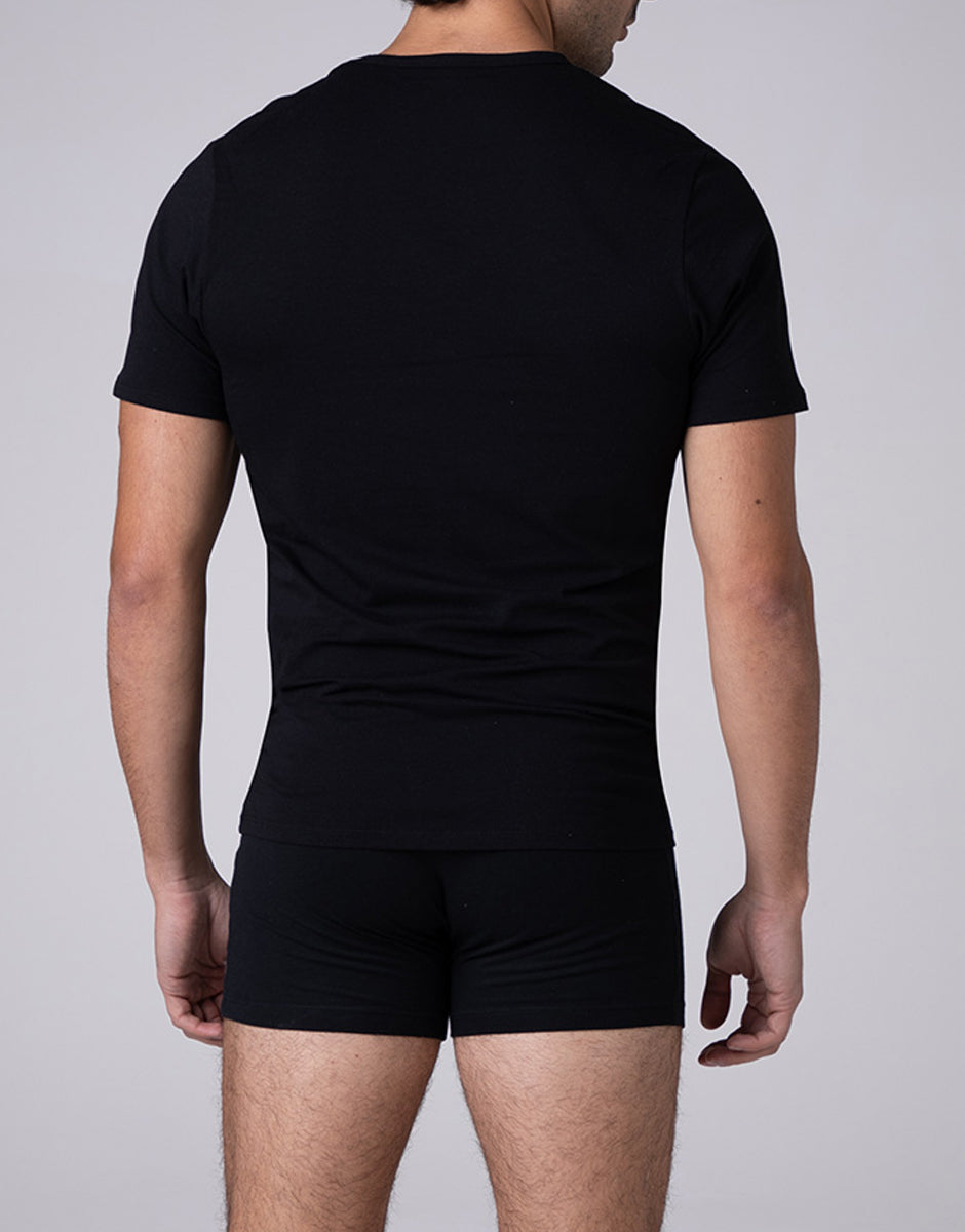 Lovable Cool Sensation T-shirt Girocollo Cotone Nero