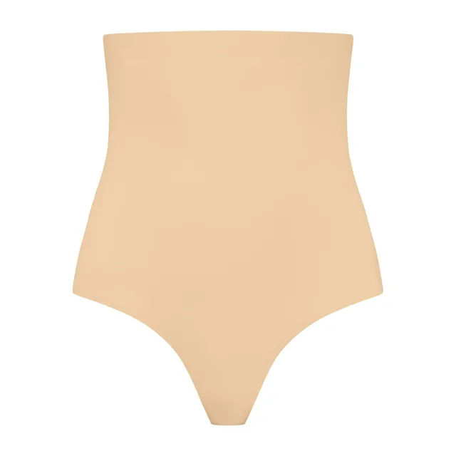 Bye Bra Perizoma Invisibile Vita Alta slip beige S senza cuciture